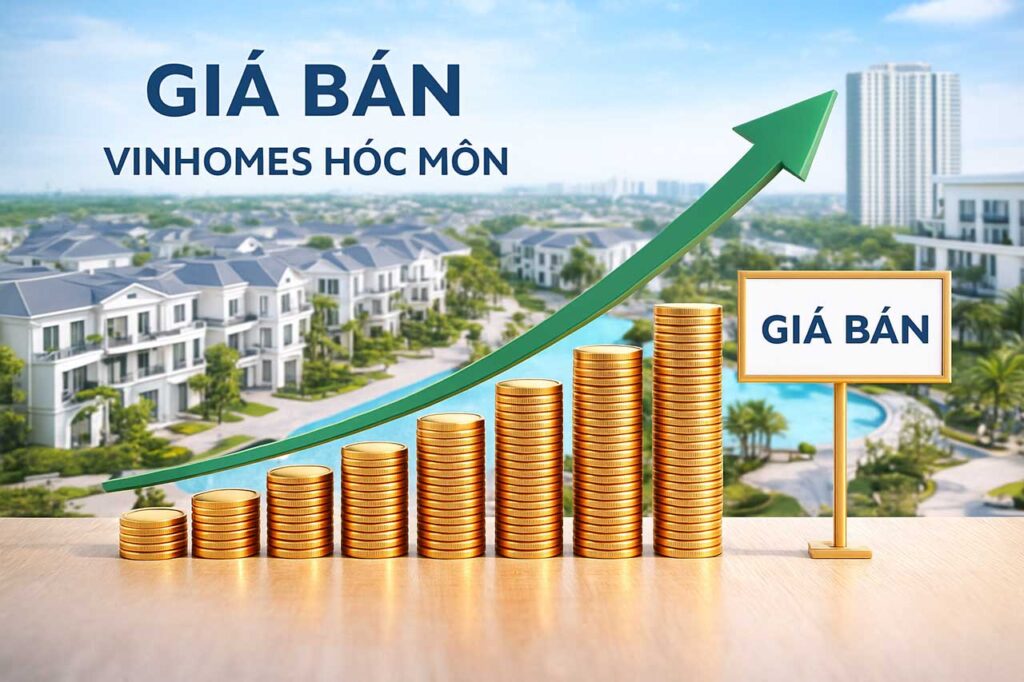 Tiềm năng tăng giá bán nhà tại dự án Vinhomes Hóc Môn
