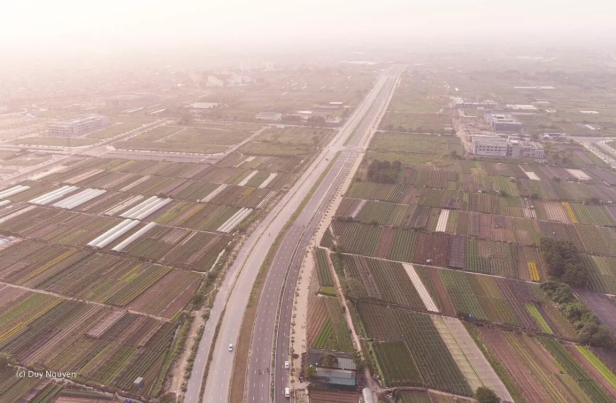 Đại lộ Tây Thăng Long, trục giao thông nối nội đô Hà Nội với Đan Phượng và Vinhomes Wonder City